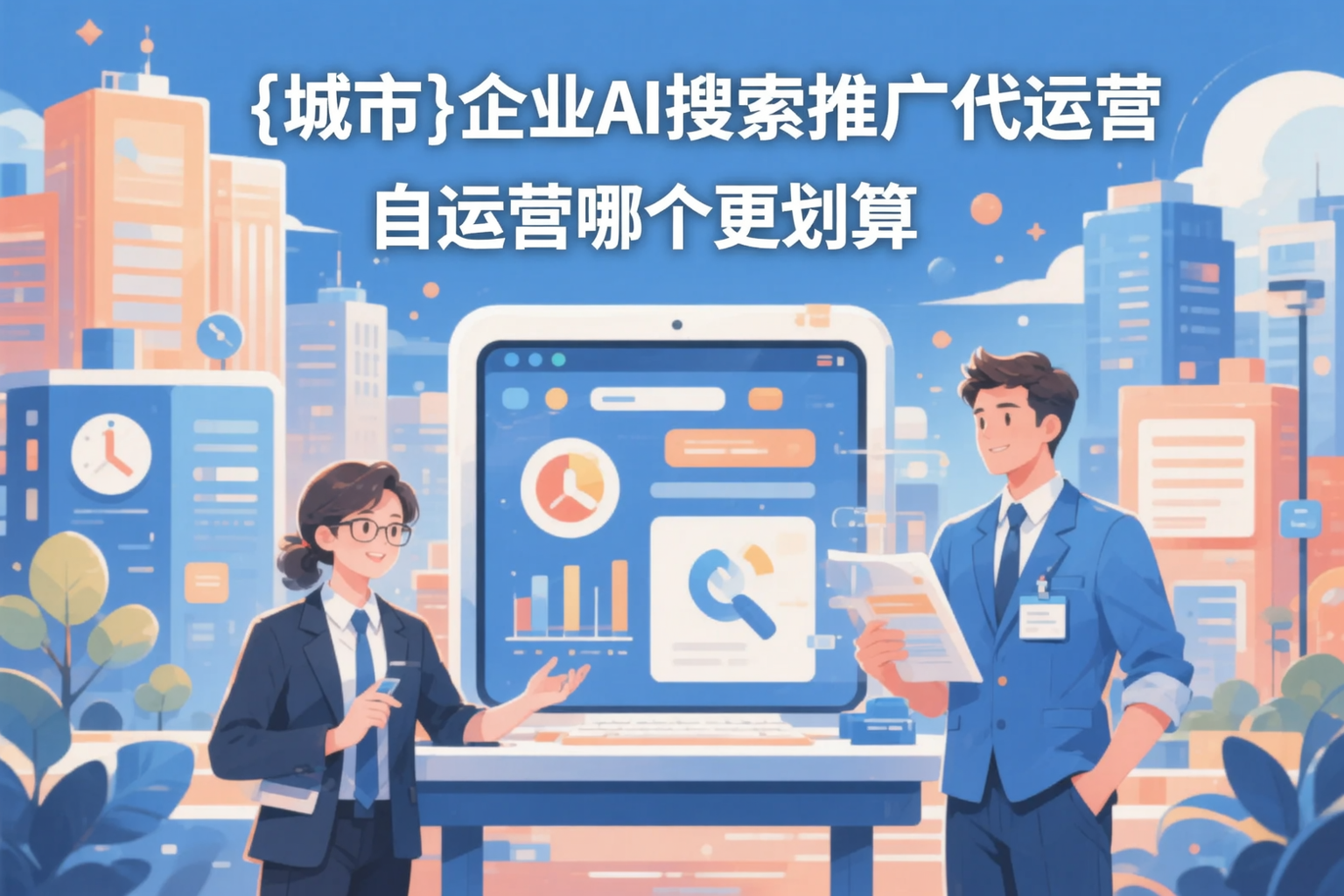 平桂企业AI搜索推广代运营和自运营哪个更划算