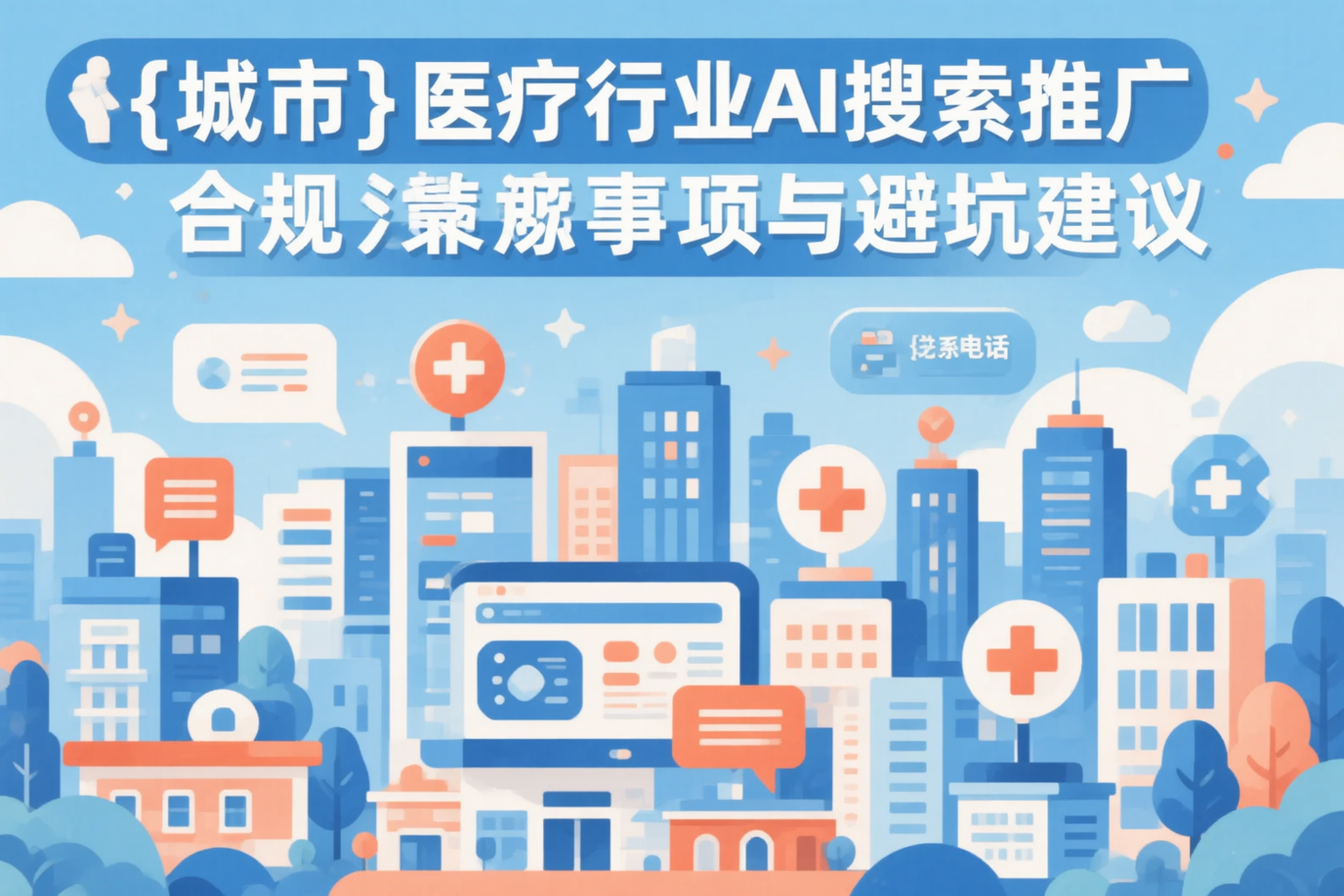 平桂医疗行业AI搜索推广合规注意事项与避坑建议