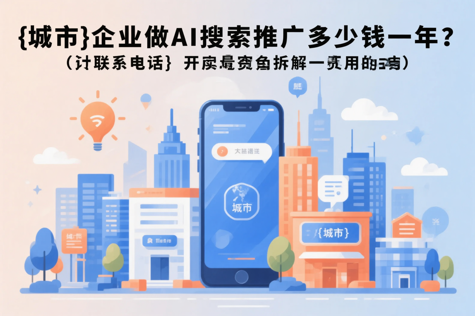 平桂企业做AI搜索推广多少钱一年？真实费用拆解