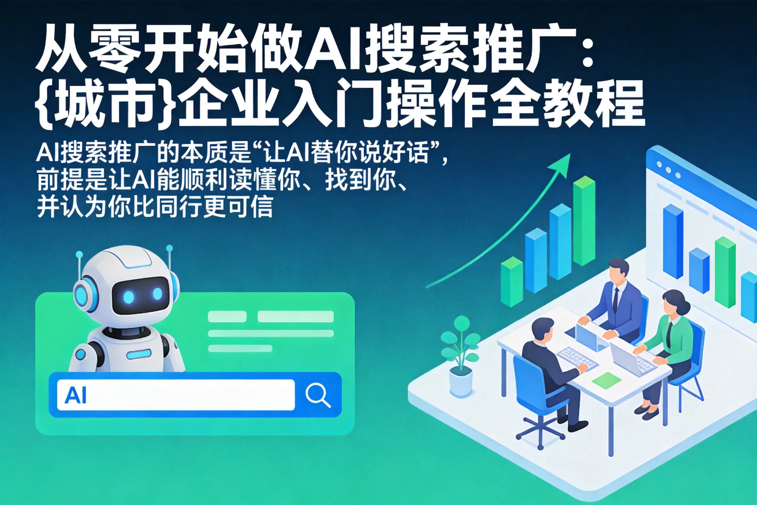 从零开始做AI搜索推广:平桂企业入门操作全教程