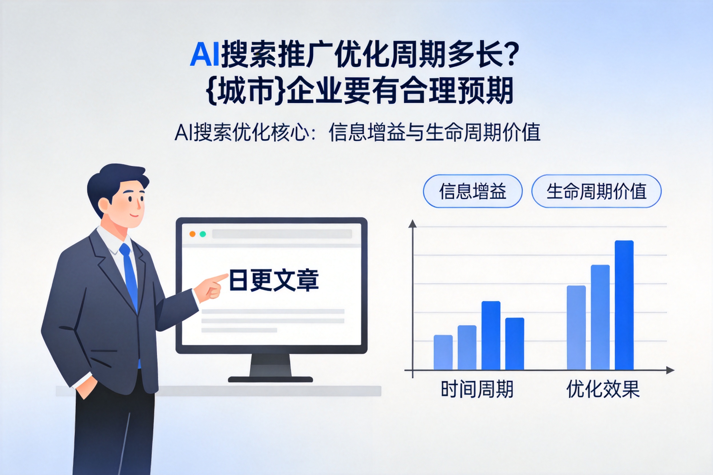 AI搜索推广优化周期多长?平桂企业要有合理预期